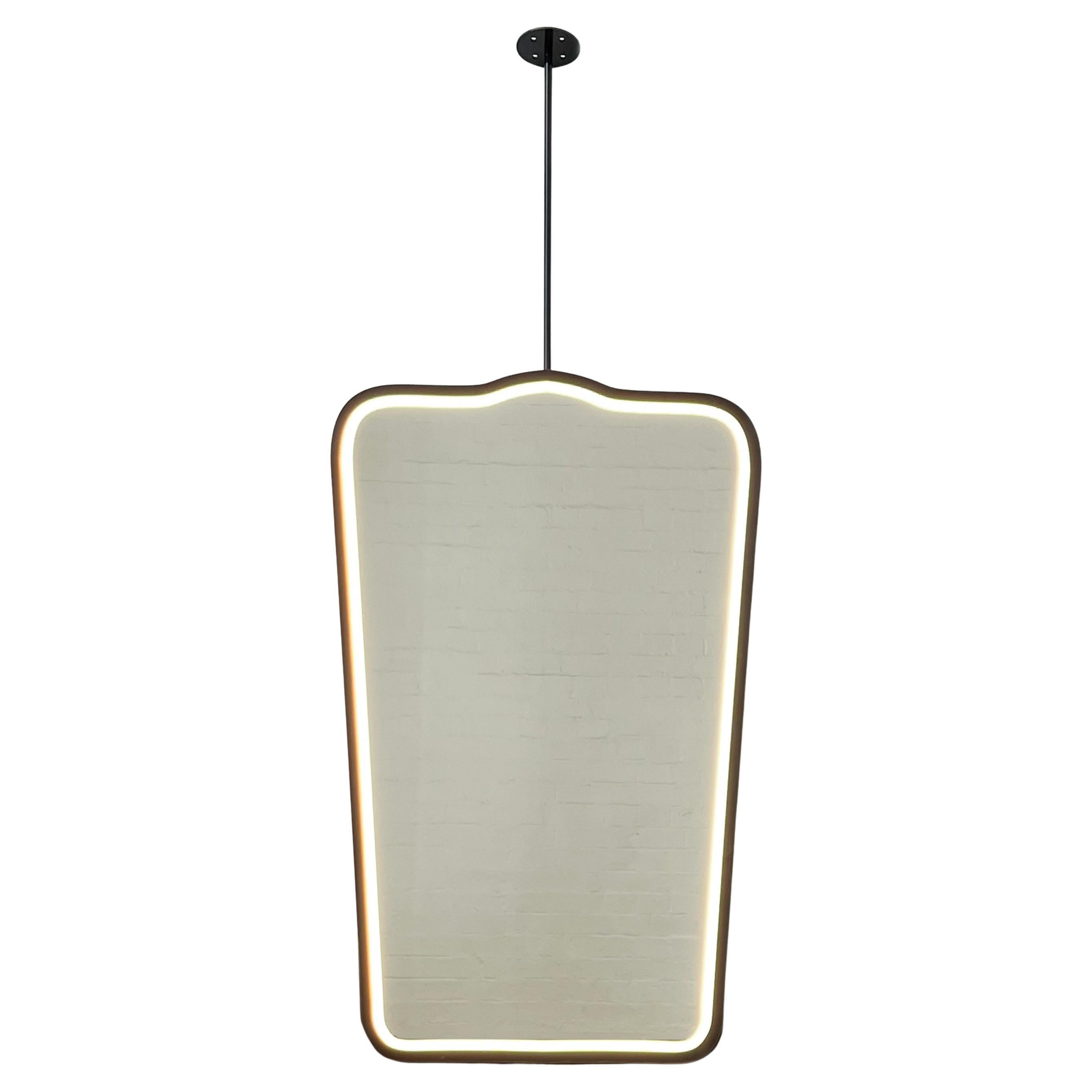 Specchio su misura per Harriette Sospesa Vintage N.4 (570x 330 x 41mm) in vendita