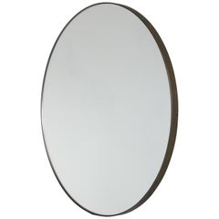 Bespoke Mirror for James Orbis Silver Tint Polished SS French cleat - Large