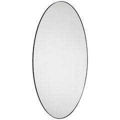 Bespoke Mirror for Nicole Hollis Ovalis Polished Brass Finish