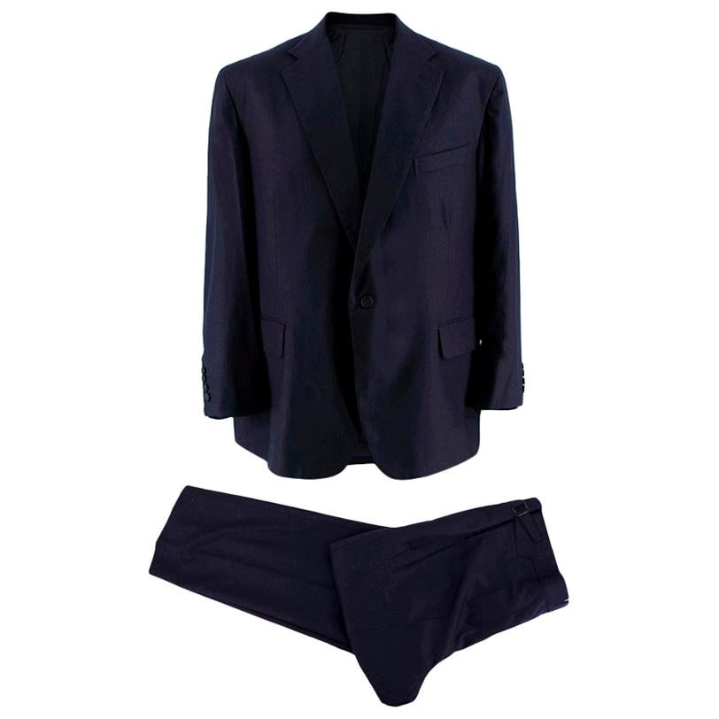 Single-Breasted Wool Blend Suit main image 1