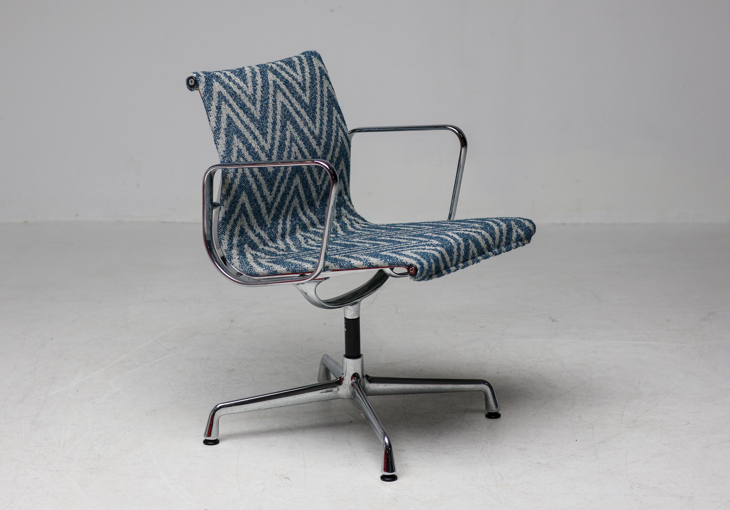 Aluminum Bespoke One-Off Charles & Ray Eames EA108 Chair