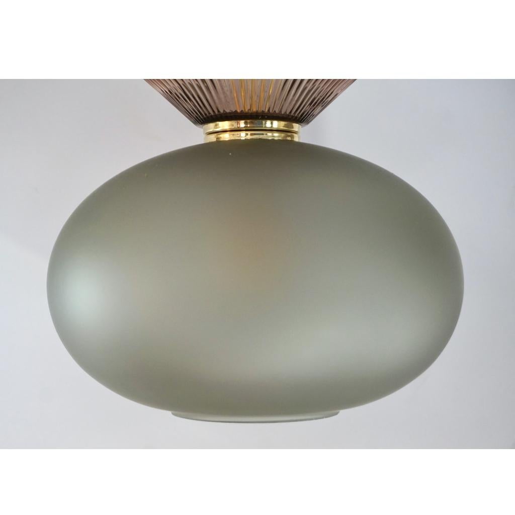 glass pendant light