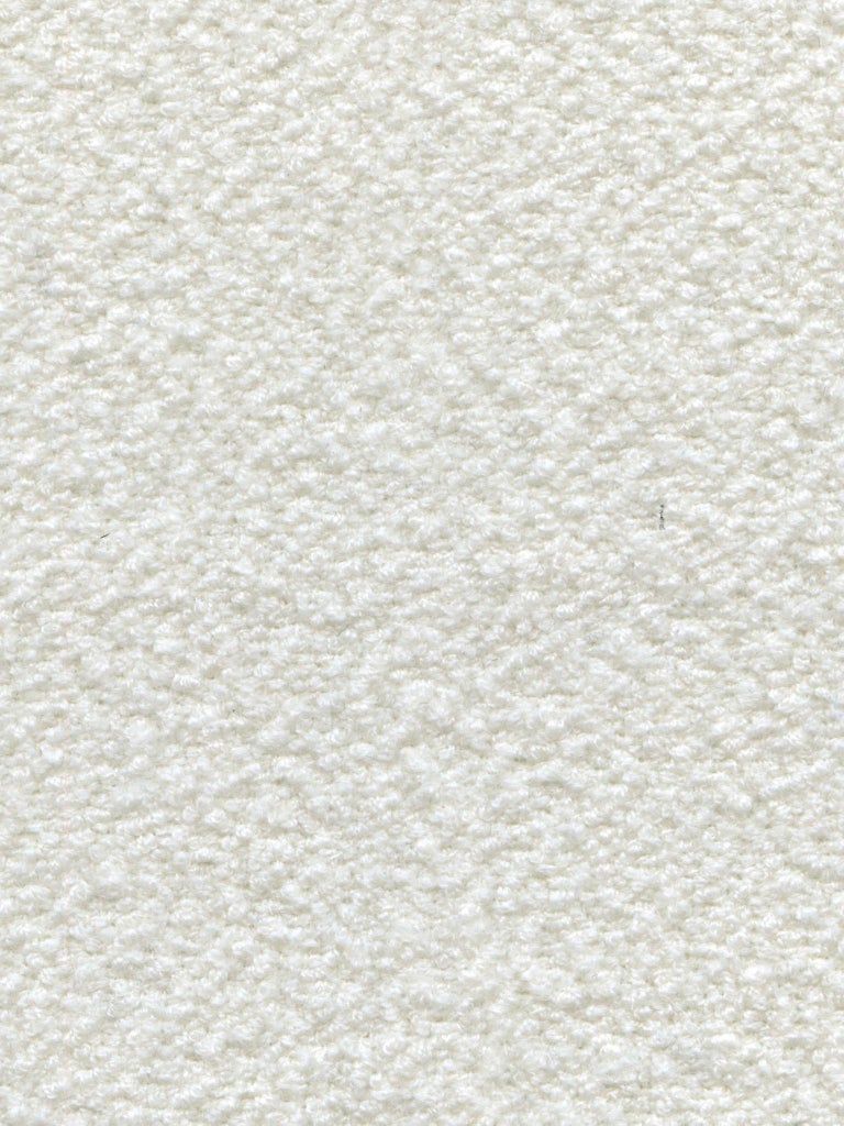 Foam Bespoke Organic Sofa in White and Cream Wool Handmade in France Customizable For Sale