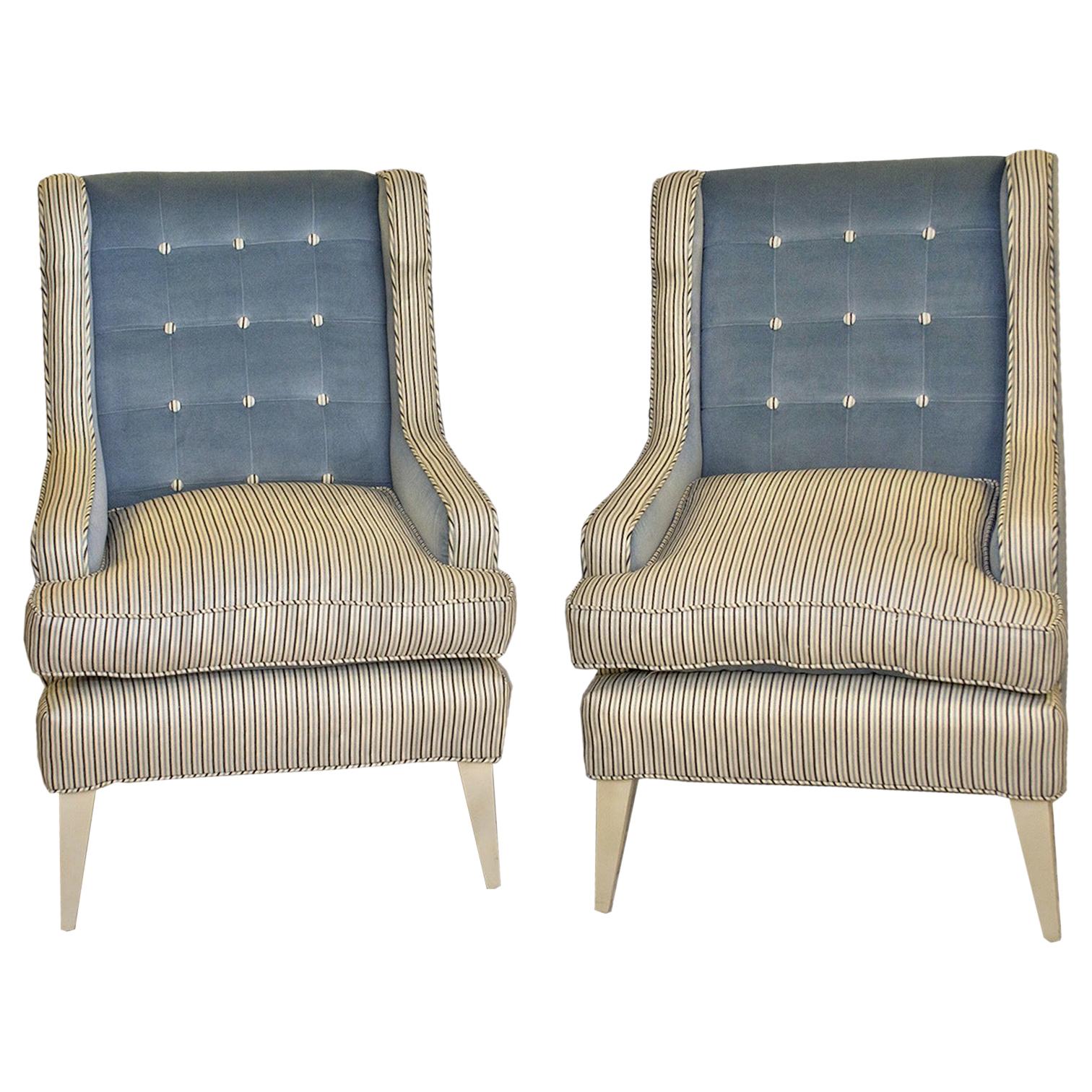 Uno Ahrens Style Wing Chair For Sale at 1stDibs
