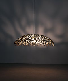 Bespoke Pendant Lamp Metal Coral, circa 1970-1980