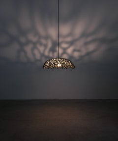 Bespoke Pendant Lamp Metal Coral, circa 1970-1980