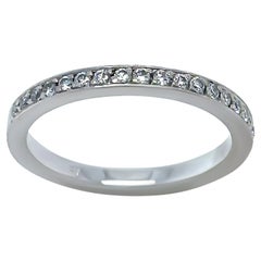 Bespoke Platinum Eternity Wedding Ring 0.20ct
