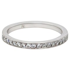 Bespoke Platinum Eternity Wedding Ring 0.20ct