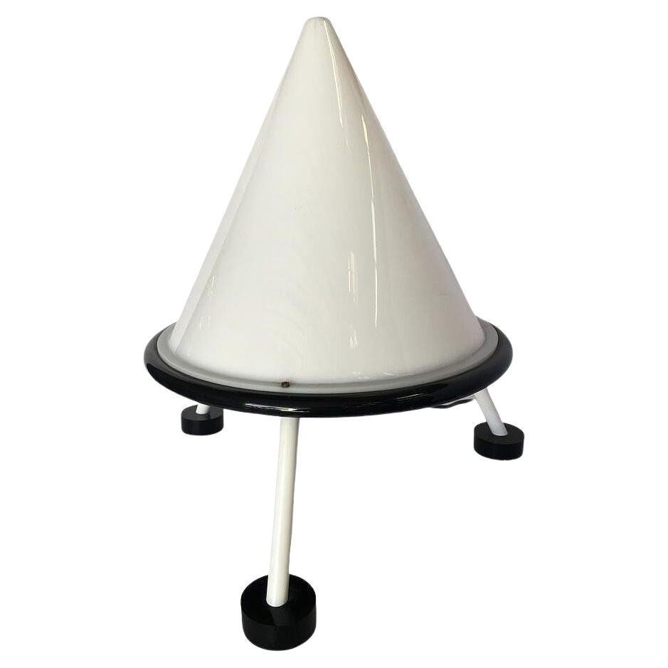 Bespoke Post Modern Acrylic Geometric Cone Table Lamp, 2 Available