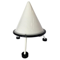 Bespoke Post Modern Acrylic Geometric Cone Table Lamp, 2 Available