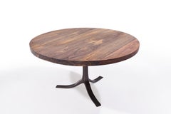 Bespoke Round Table, Reclaimed Hardwood by P. Tendercool