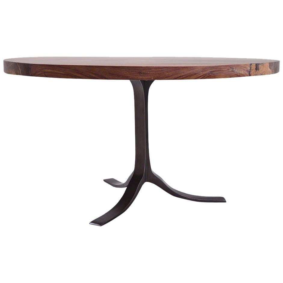 Bespoke Round Table, Reclaimed Hardwood by P. Tendercool