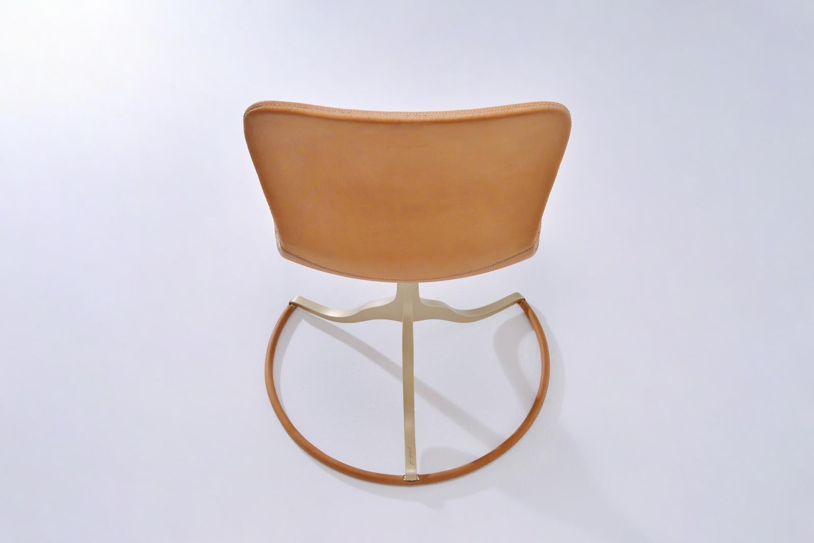 marron chair