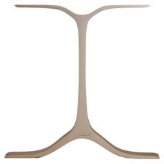Bespoke Sand-Cast Brass Table Base with Golden Sand Finish PT2 by P. Tendercool