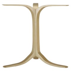Bespoke Sand-Cast Brass Table Base with Golden Sand Finish PT12 by P. Tendercool