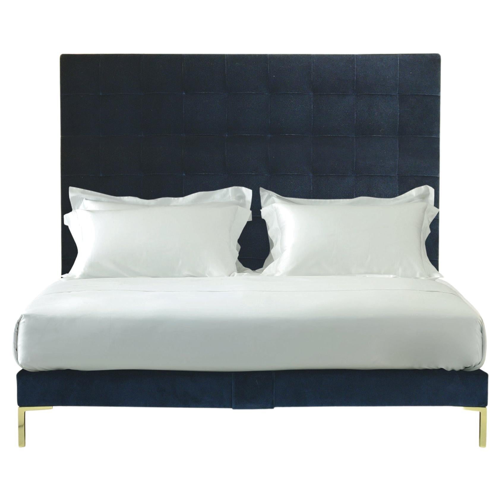 Bespoke Savoir Winston Headboard & Nº2 Bed Set, California King Size