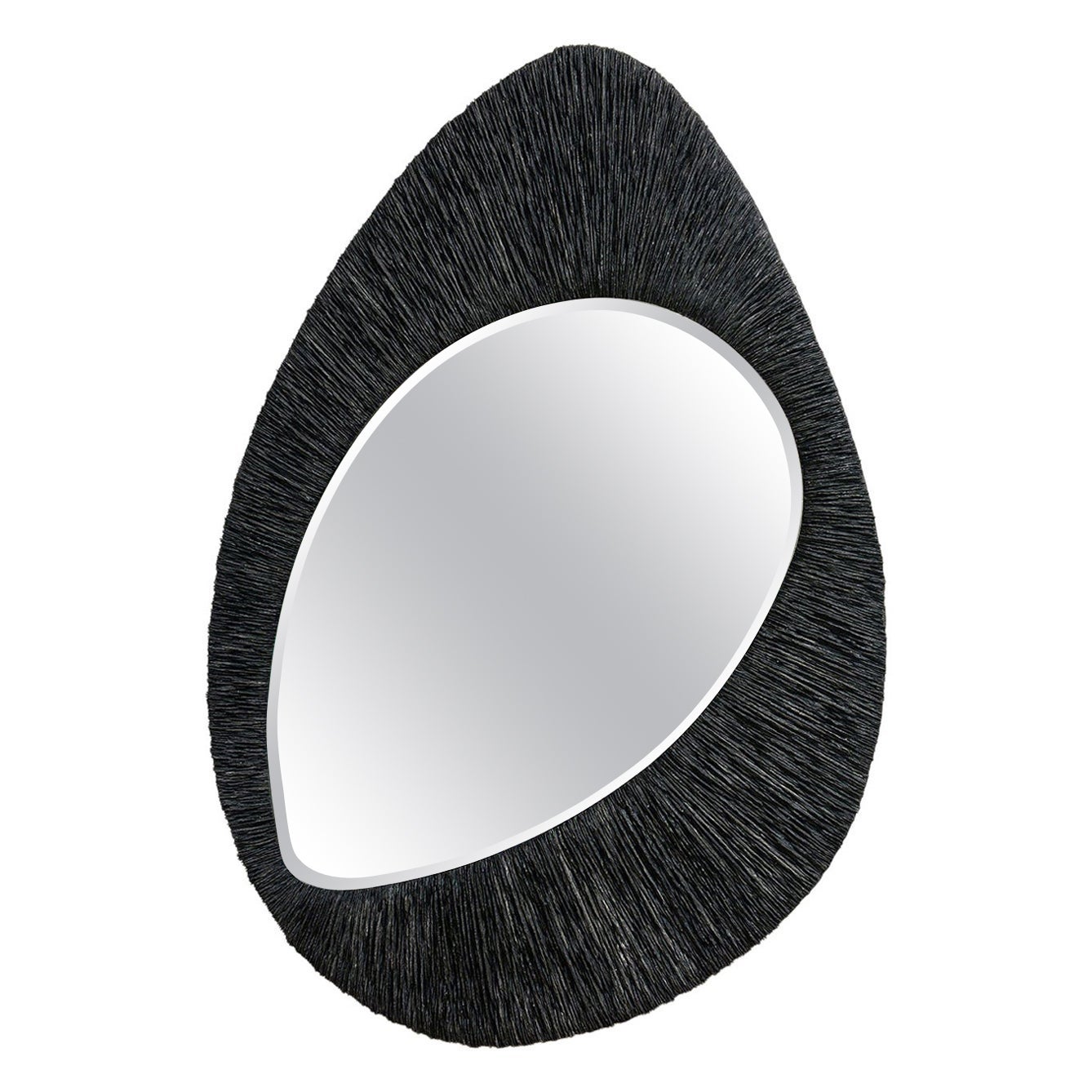 Miroir en ardoise sculptural sur mesure en vente