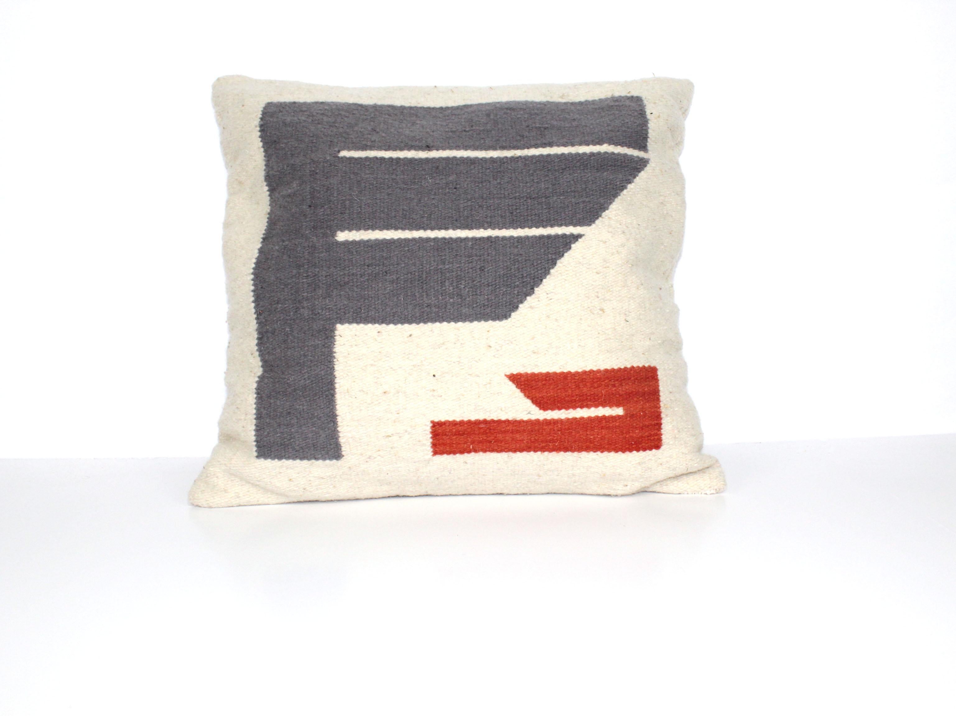 Hand-Woven Bespoke set of Handwoven Throw Pillows For Sale