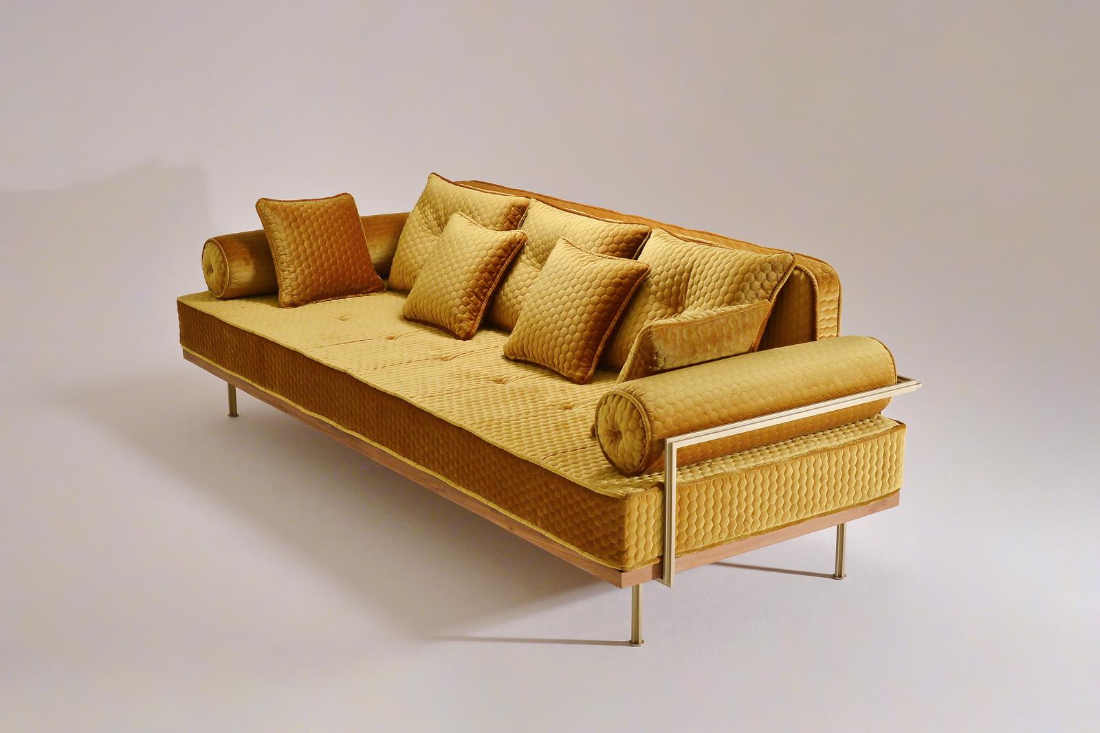 hardwood frame sofa