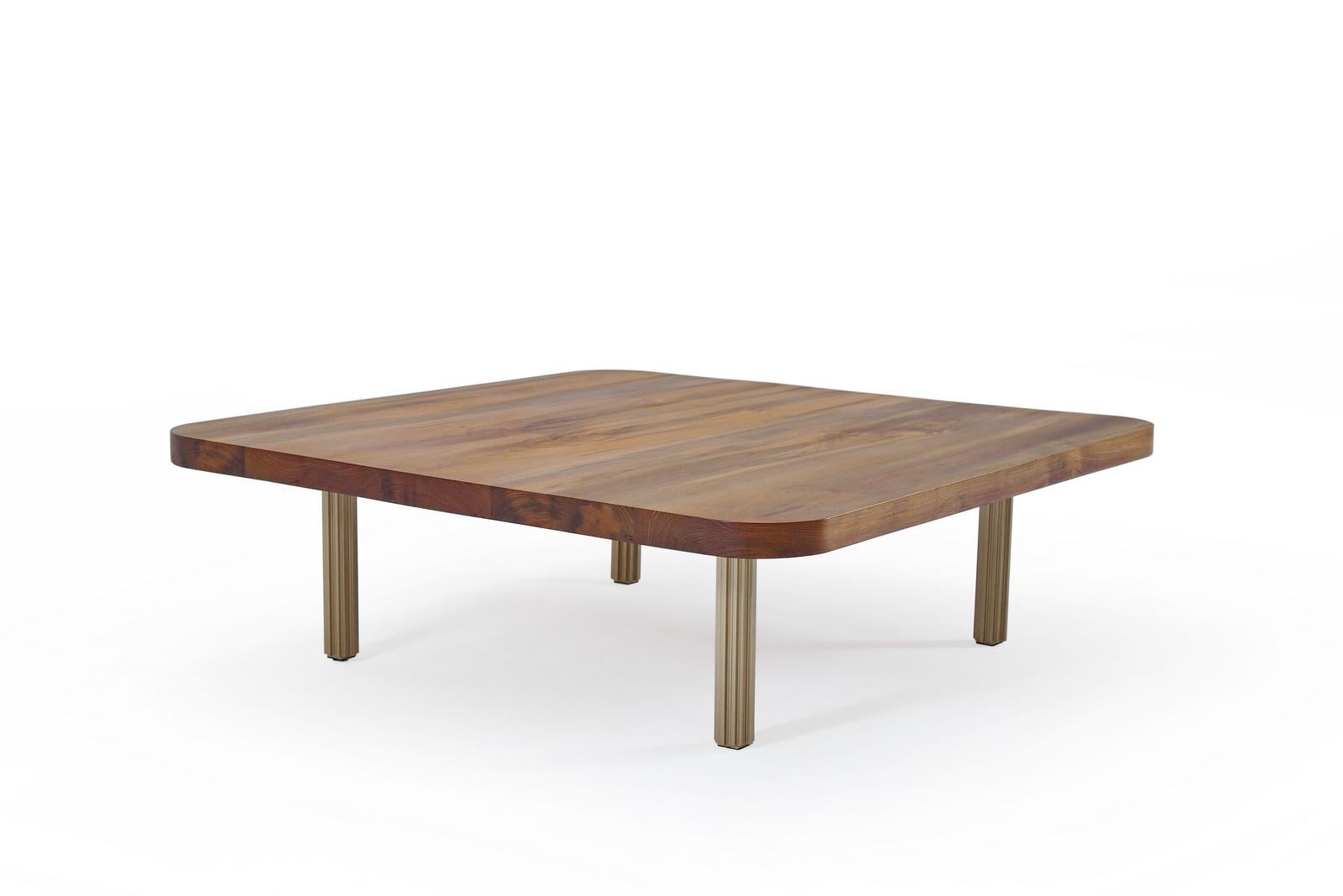 rounded square coffee table
