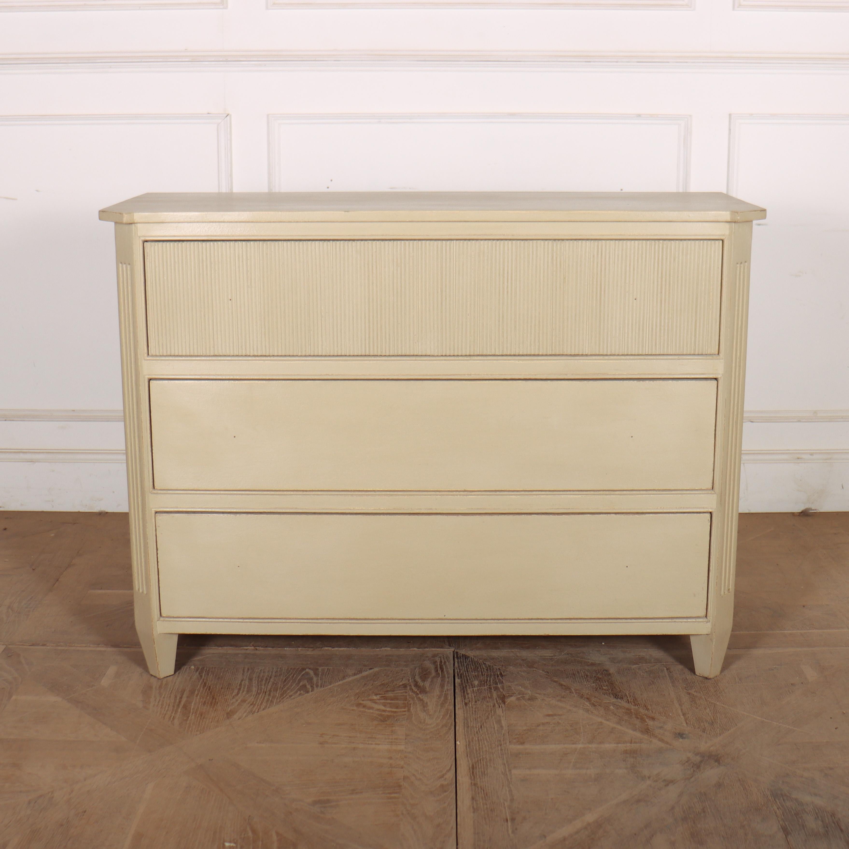 English Bespoke Swedish Style Commode For Sale