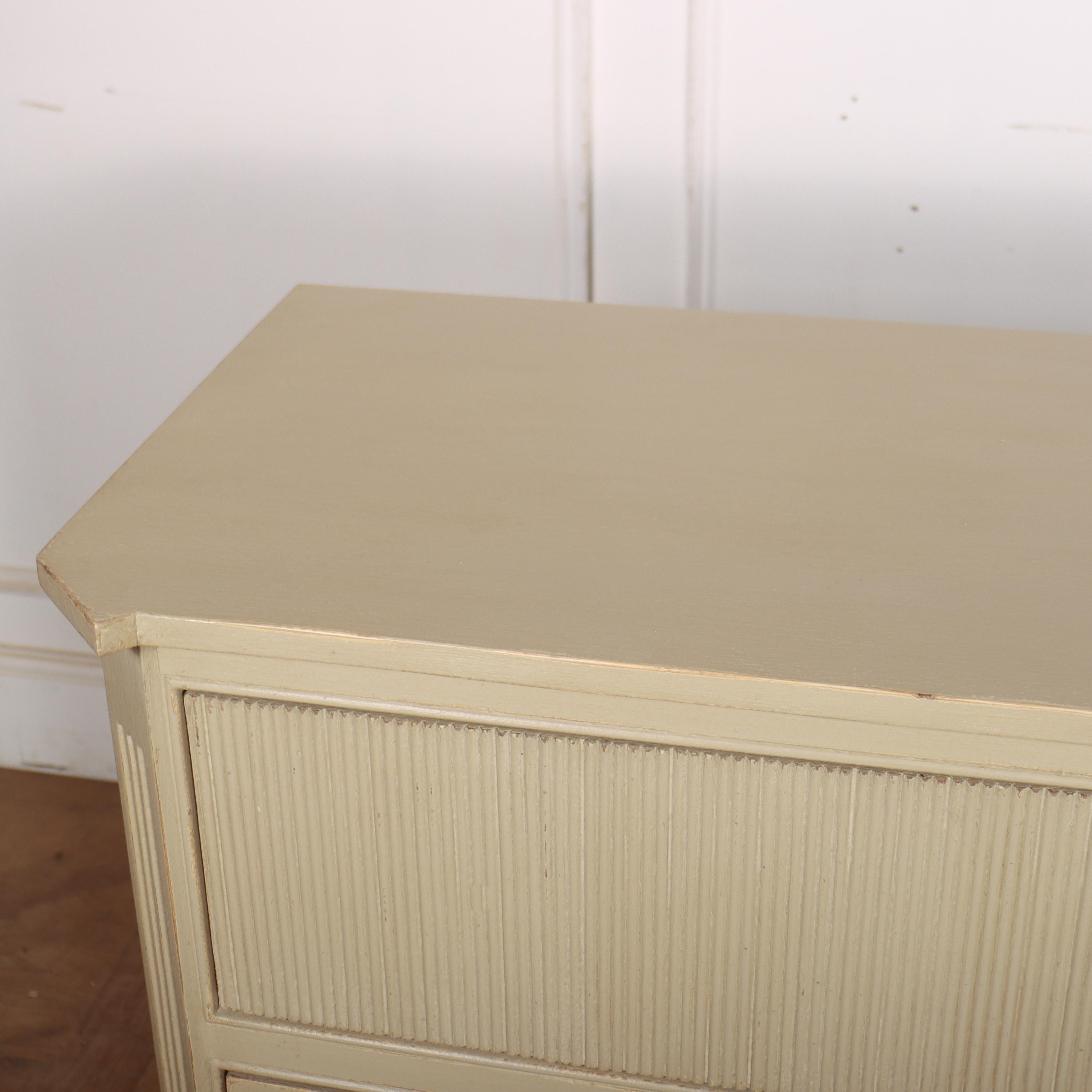 Contemporary Bespoke Swedish Style Commode For Sale