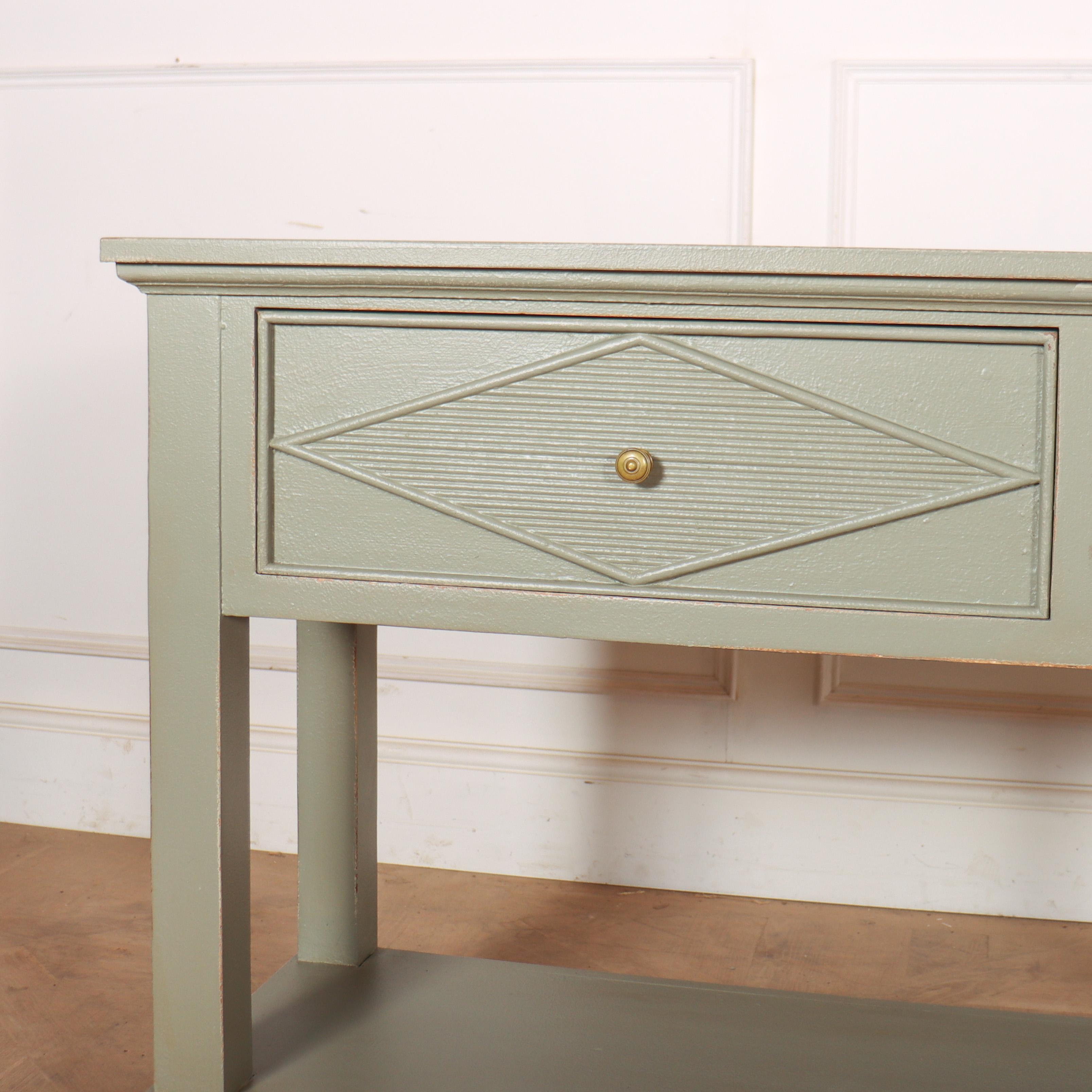 Peint Table console suédoise sur mesure en vente