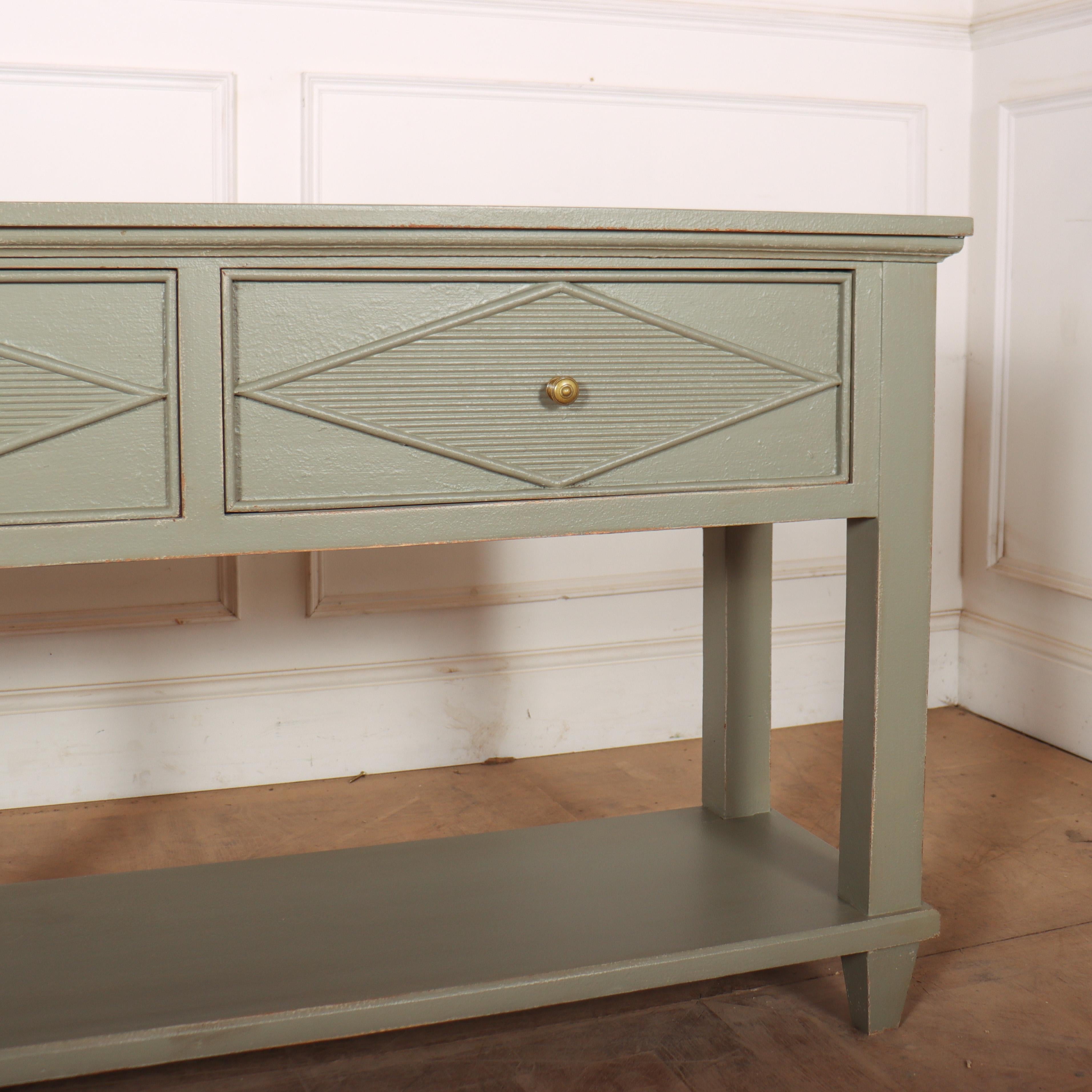 XXIe siècle et contemporain Table console suédoise sur mesure en vente