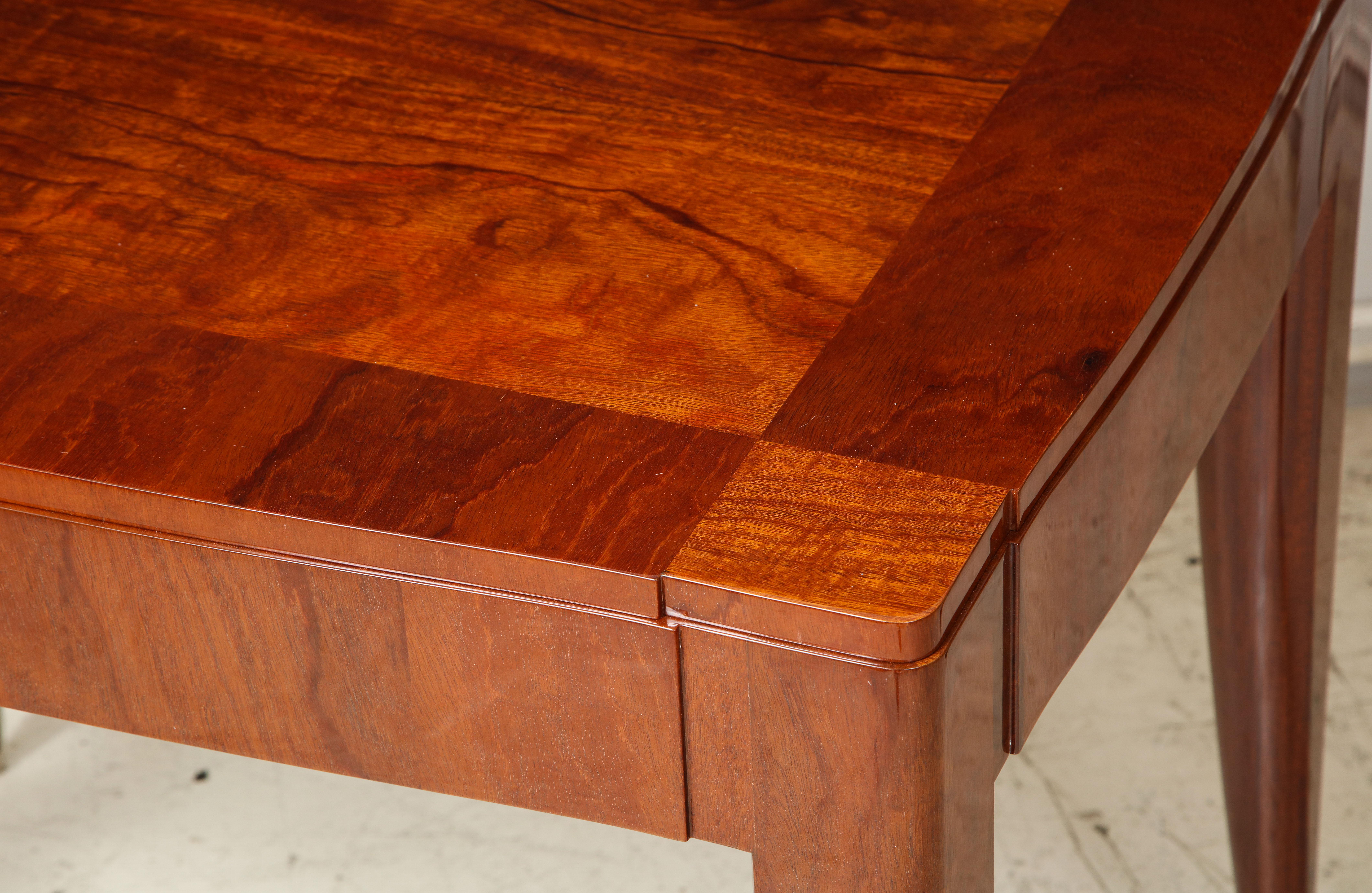 Contemporary Bespoke Table in the Manner of Jules Leleu For Sale