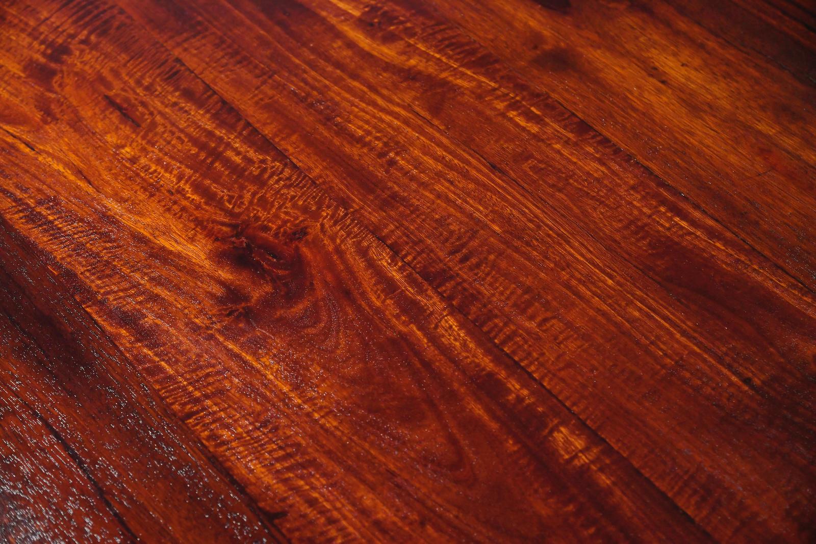 Bespoke Table Wood Base, Reclaimed Makha Tae Wood, by P. Tendercool 'Instock' For Sale 3