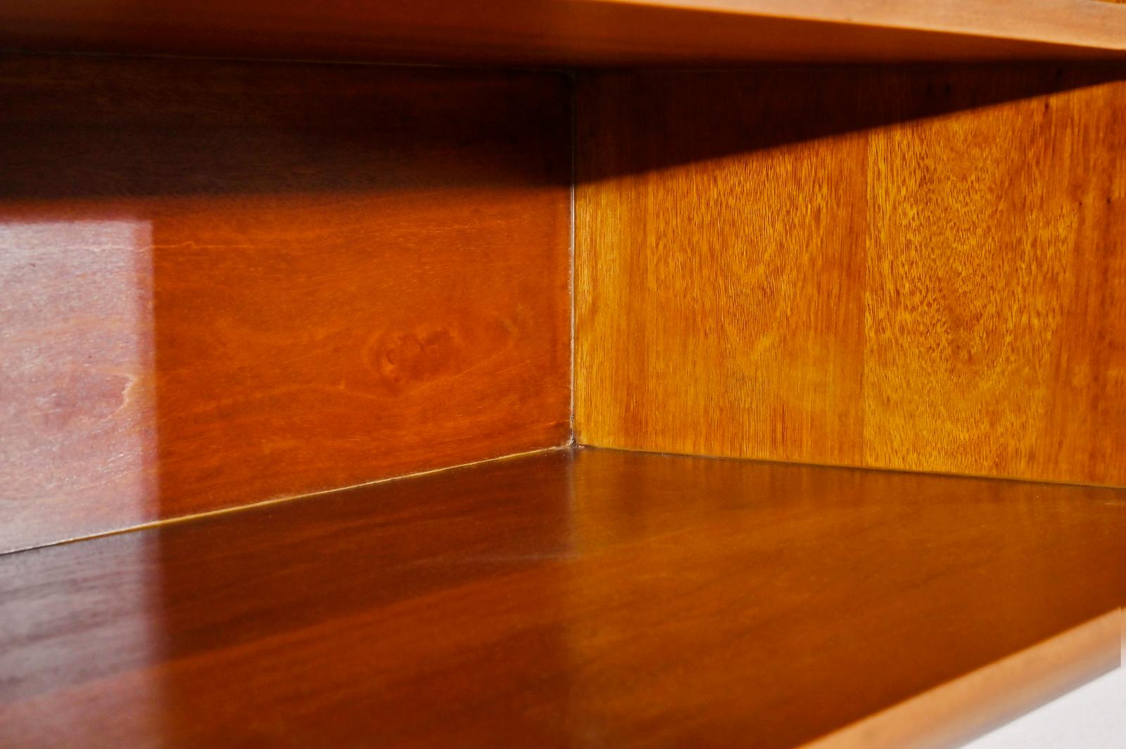 Bespoke TV Cabinet with Reclaimed Takian Hard Wood, by P. Tendercool (Instock) For Sale 3