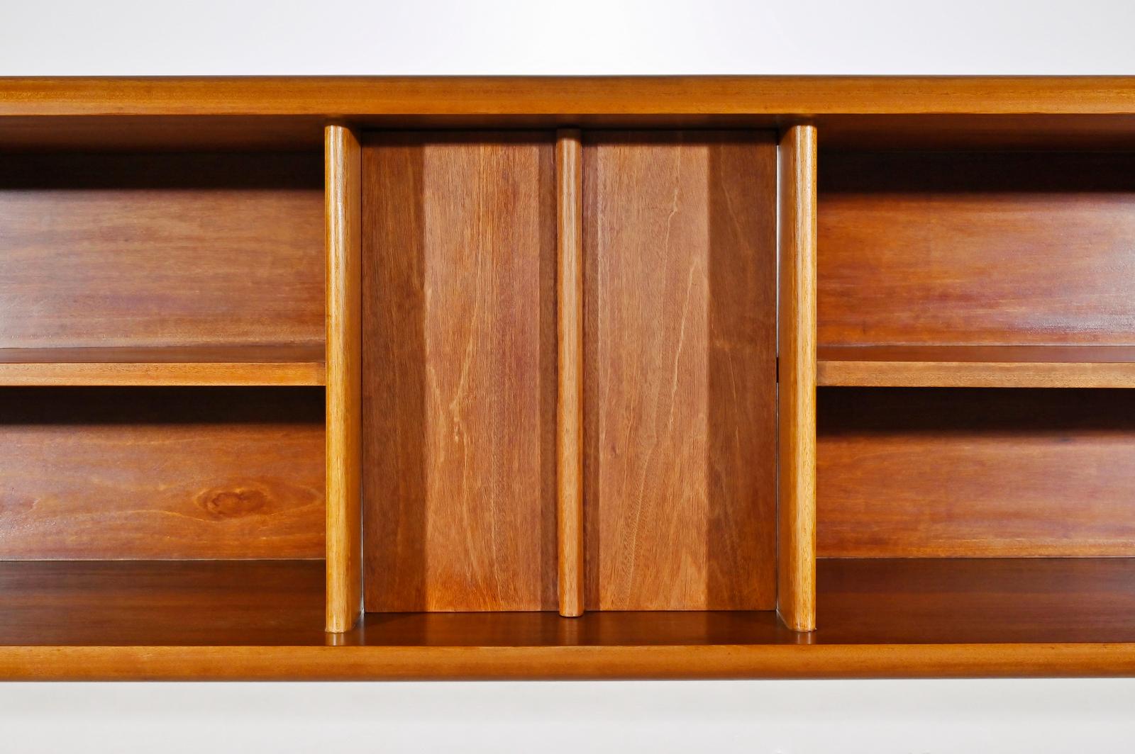 Bespoke TV Cabinet with Reclaimed Takian Hard Wood, by P. Tendercool (Instock) For Sale 6
