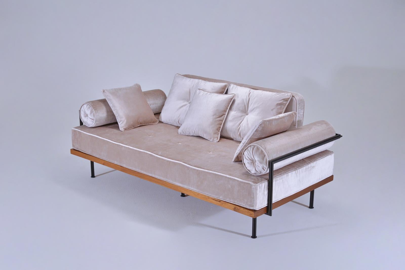 hardwood frame sofa