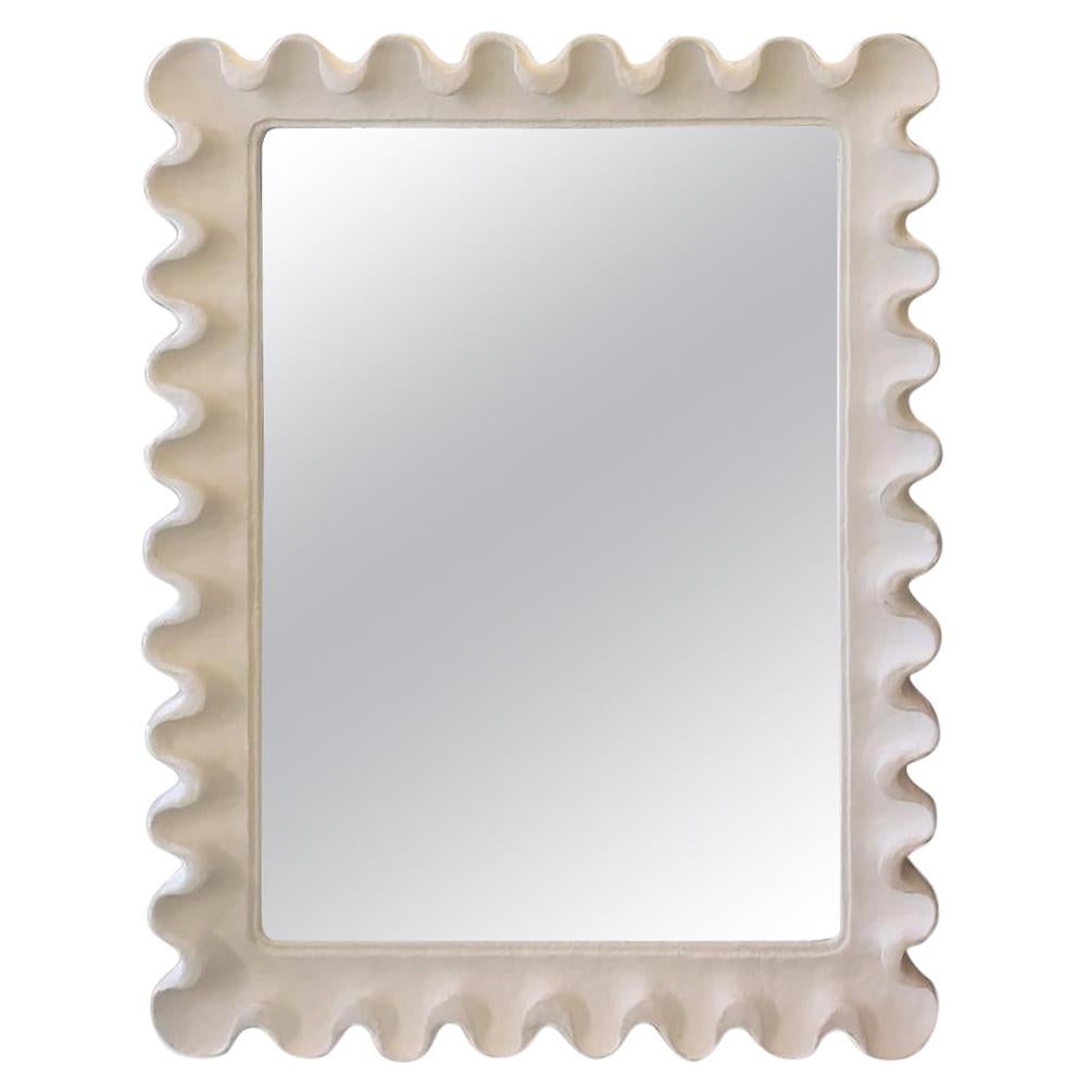 Sirmos Plaster Twig Mirror at 1stDibs