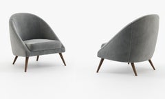 Bespoke Upholstery Lounge Chair In Classic Silhouettes