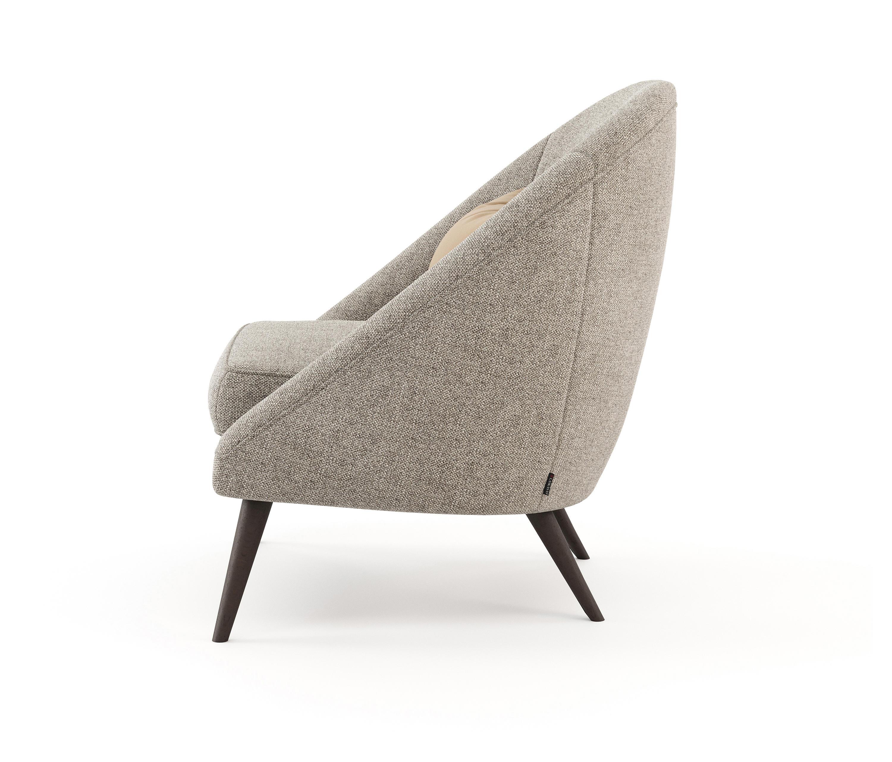 Bespoke Upholstery Lounge Chair In Classic Silhouettes In New Condition For Sale In NEW YORK, NY