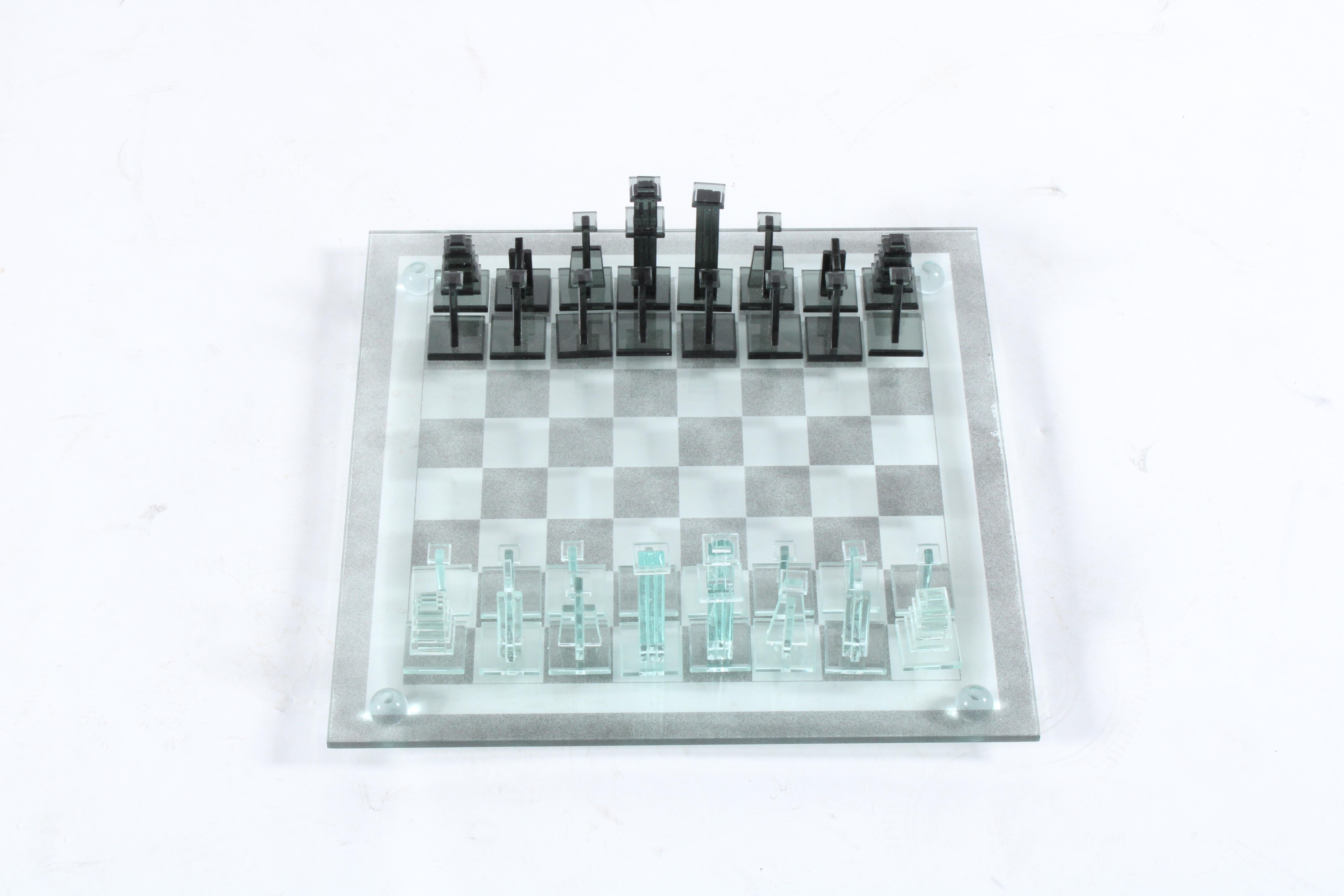 master chess set glass