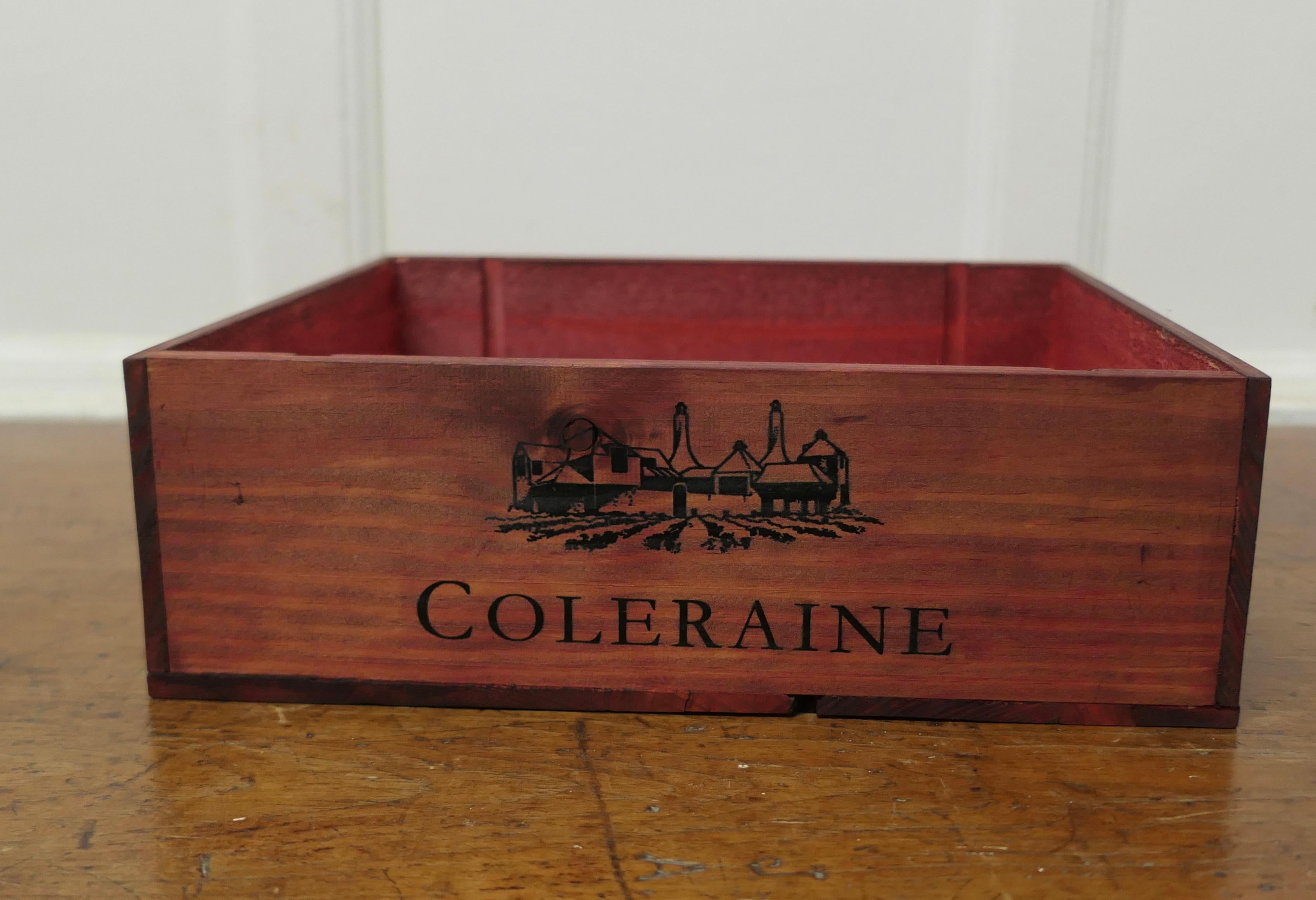  Bespoke Wine Box Gift Box, Tidy, Hamper, Caddy In Good Condition For Sale In Chillerton, Isle of Wight