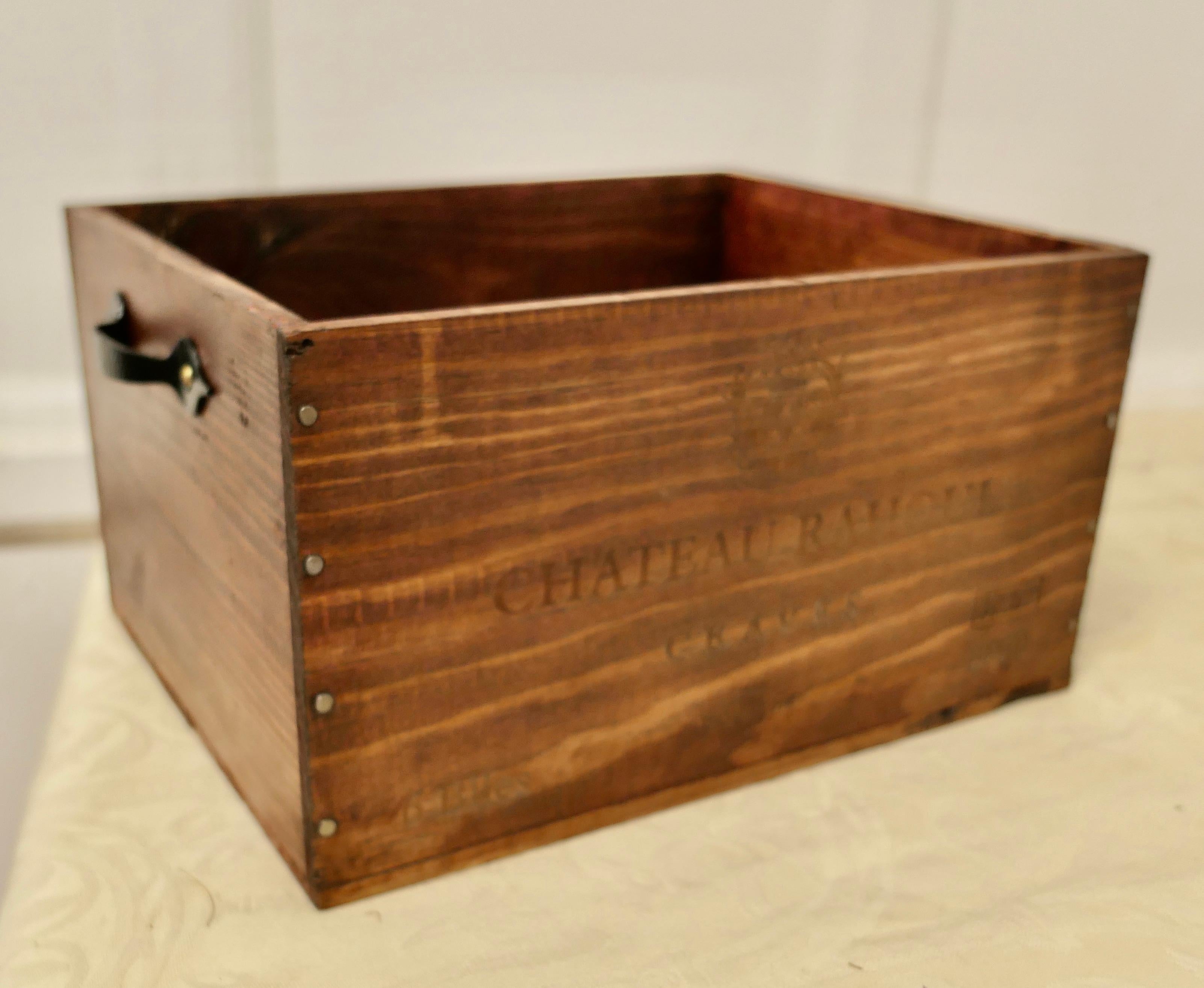 Contemporary  Bespoke Wine Box Gift Box, Tidy, Hamper, Caddy For Sale