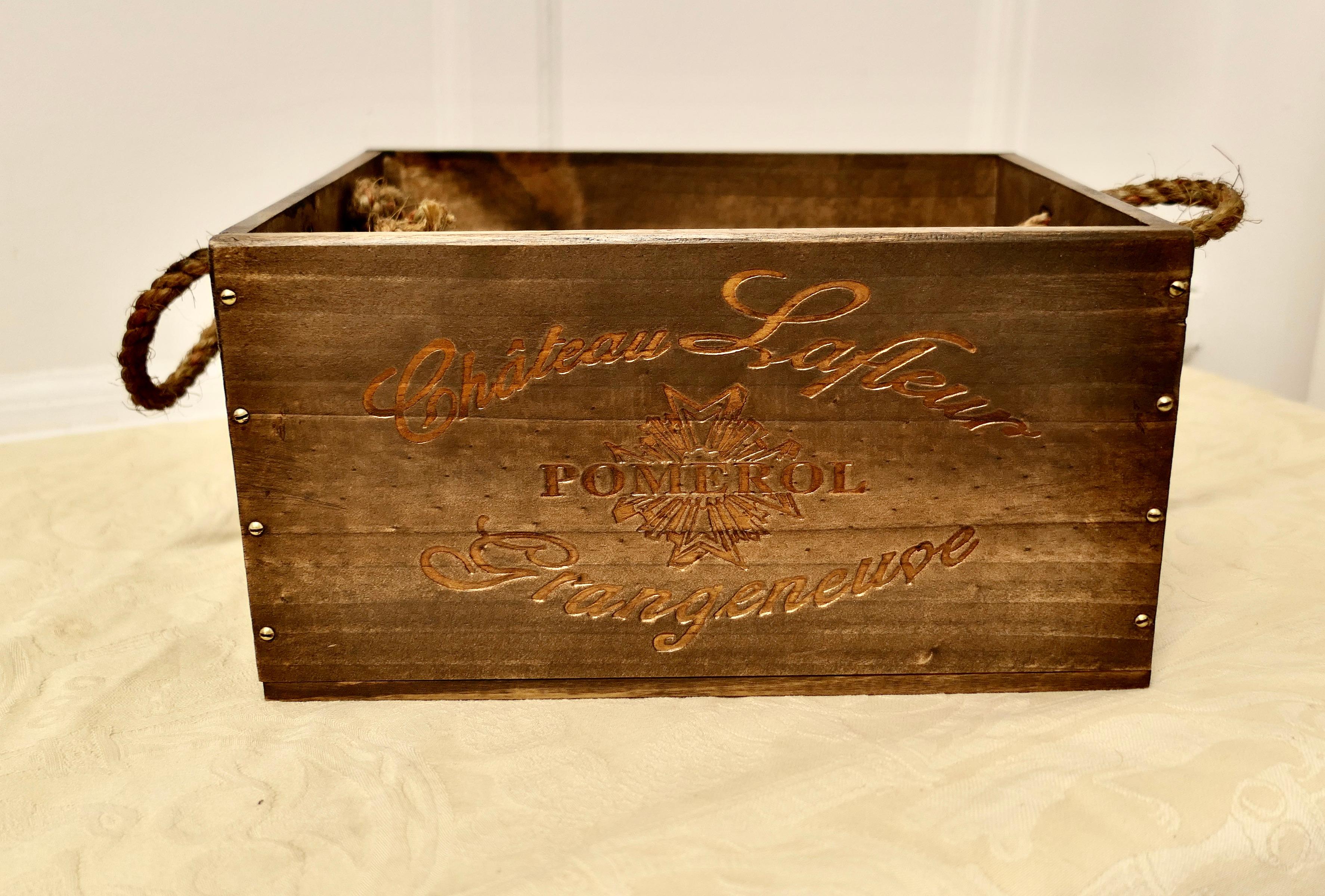  Bespoke Wine Box Gift Box, Tidy, Hamper, Container

This attractive piece can be put to many uses, with Christmas and Thanks Giving just around the corner, it would make a great hamper or simple Gift box to set off that special Surprise

Once the
