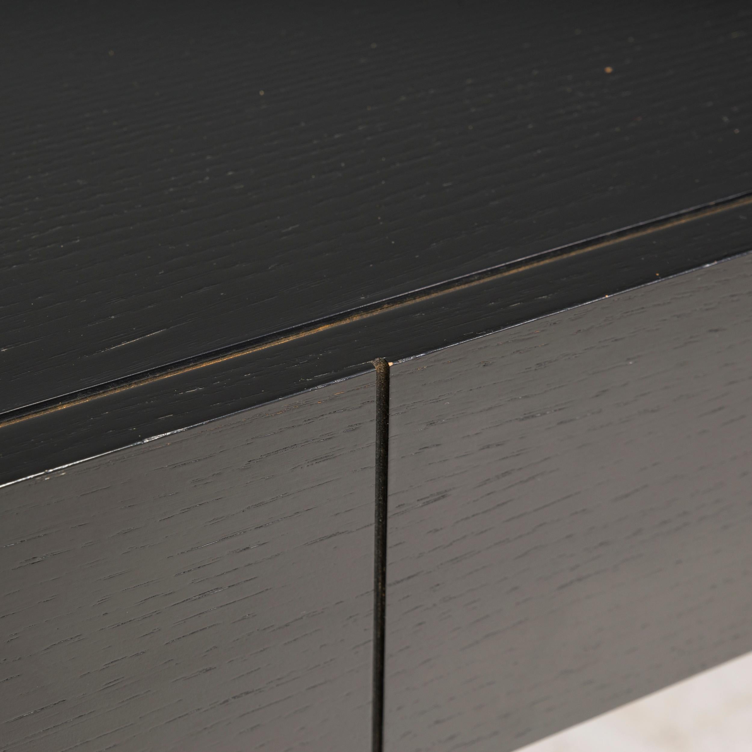 Table console sur mesure en bois et acier en vente 3