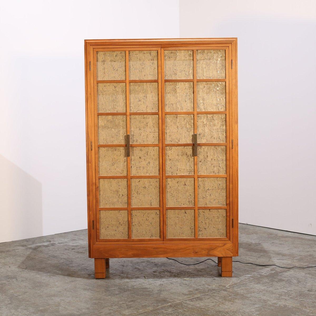 Maßgeschneiderter Getränkeschrank aus Holz (Unbekannt) im Angebot