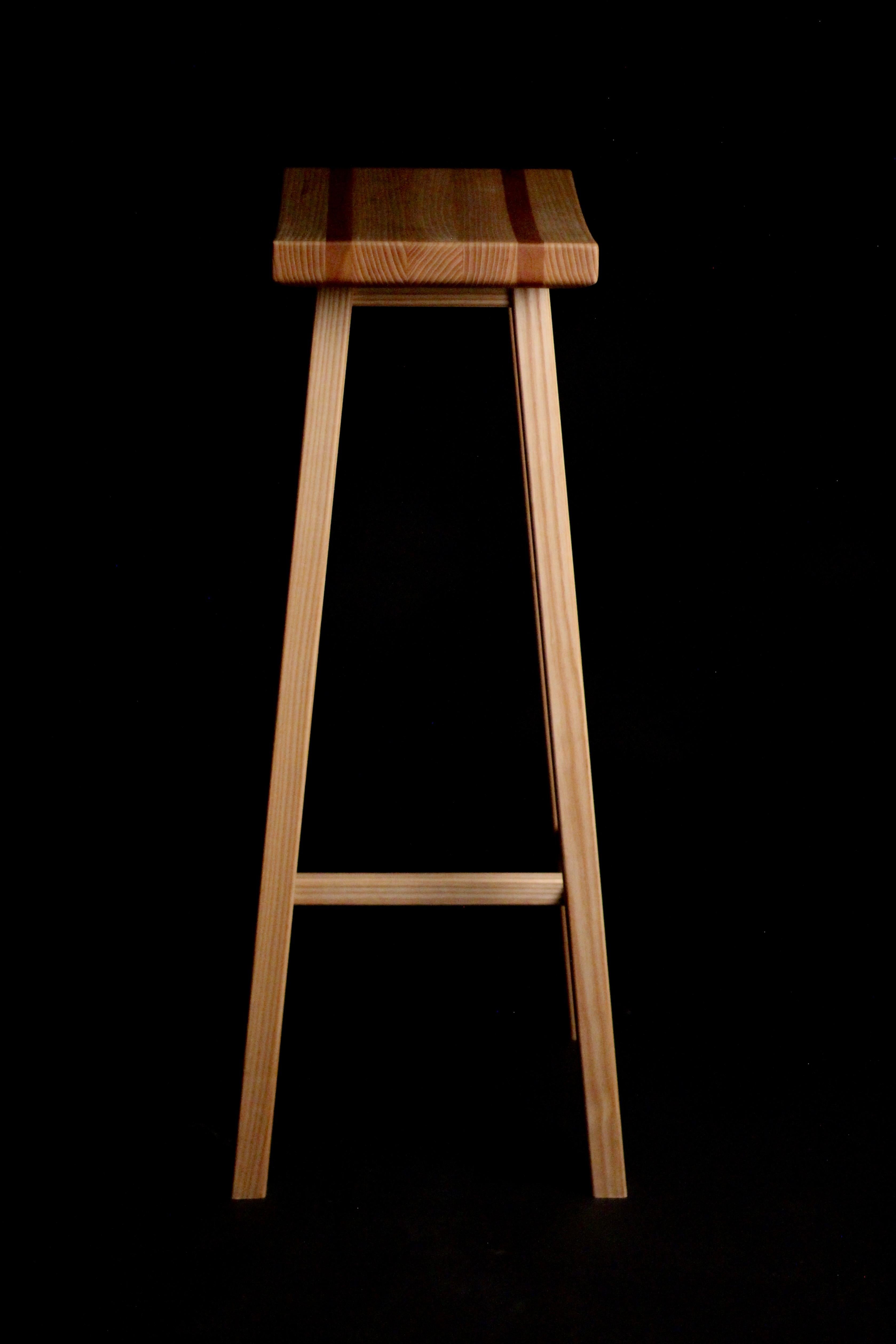 Bespoke Yama Stool:Scandinavian & Japanese Design with English Craftsmanship For Sale 4