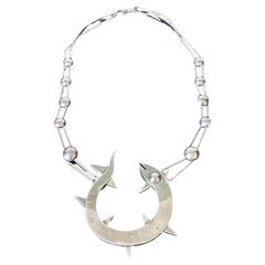 Collier sculptural Graziella Laffi en argent sterling sur mesure