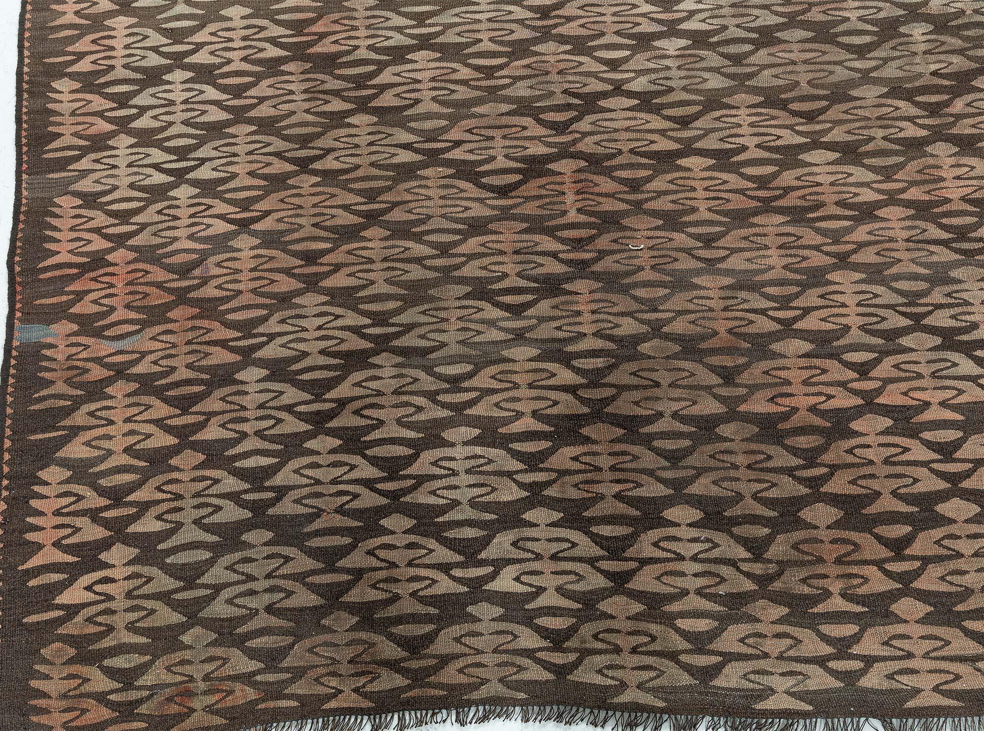 Wool Bessarabian Flat Weave Rug Doris Leslie Blau Collection For Sale