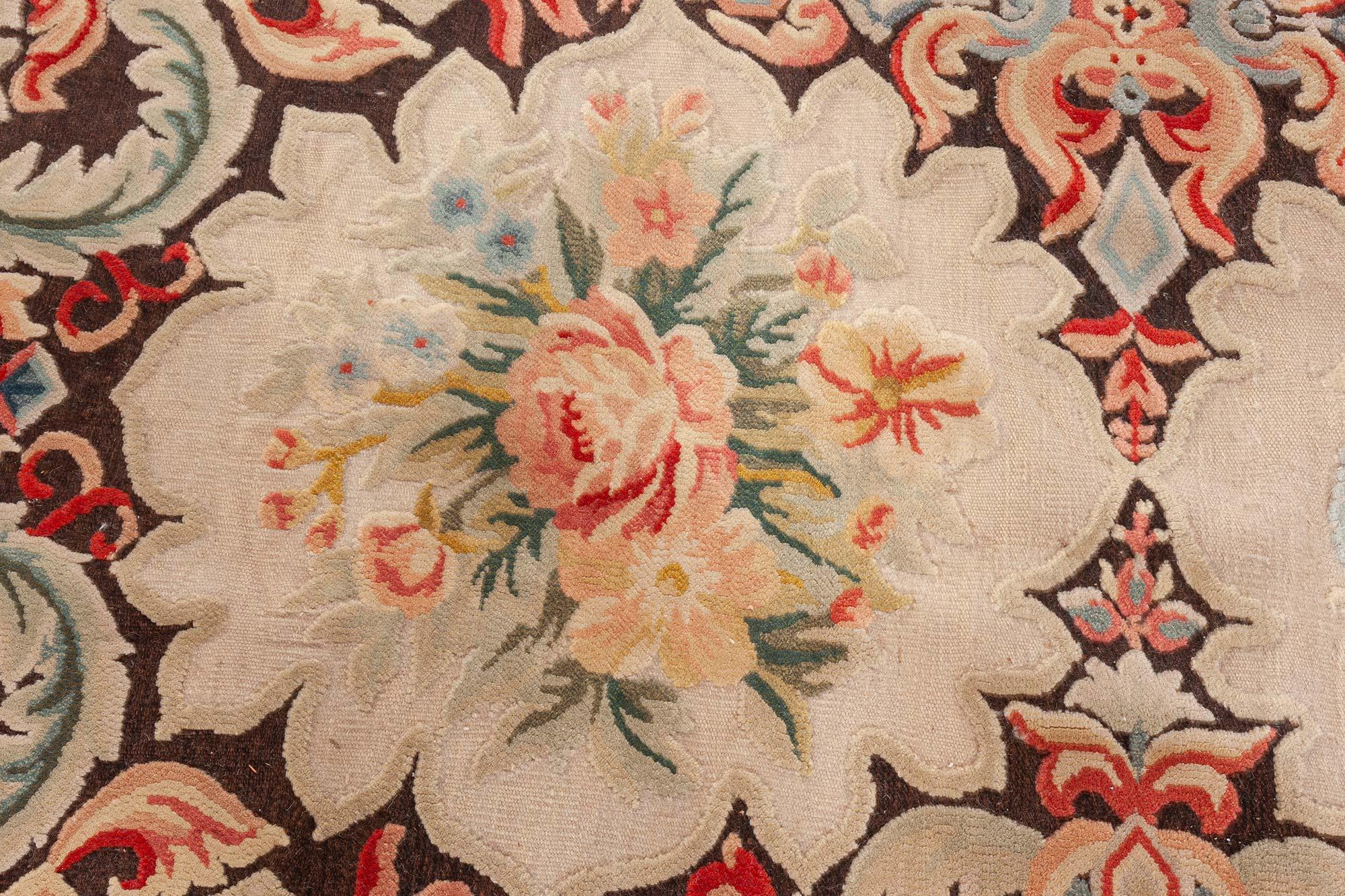 Afghan Tapis d'inspiration bessarabienne à demi-poils en vente