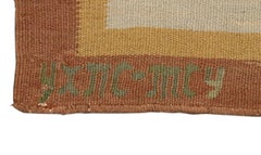 Bessarabian Kilim Navy Field Signed