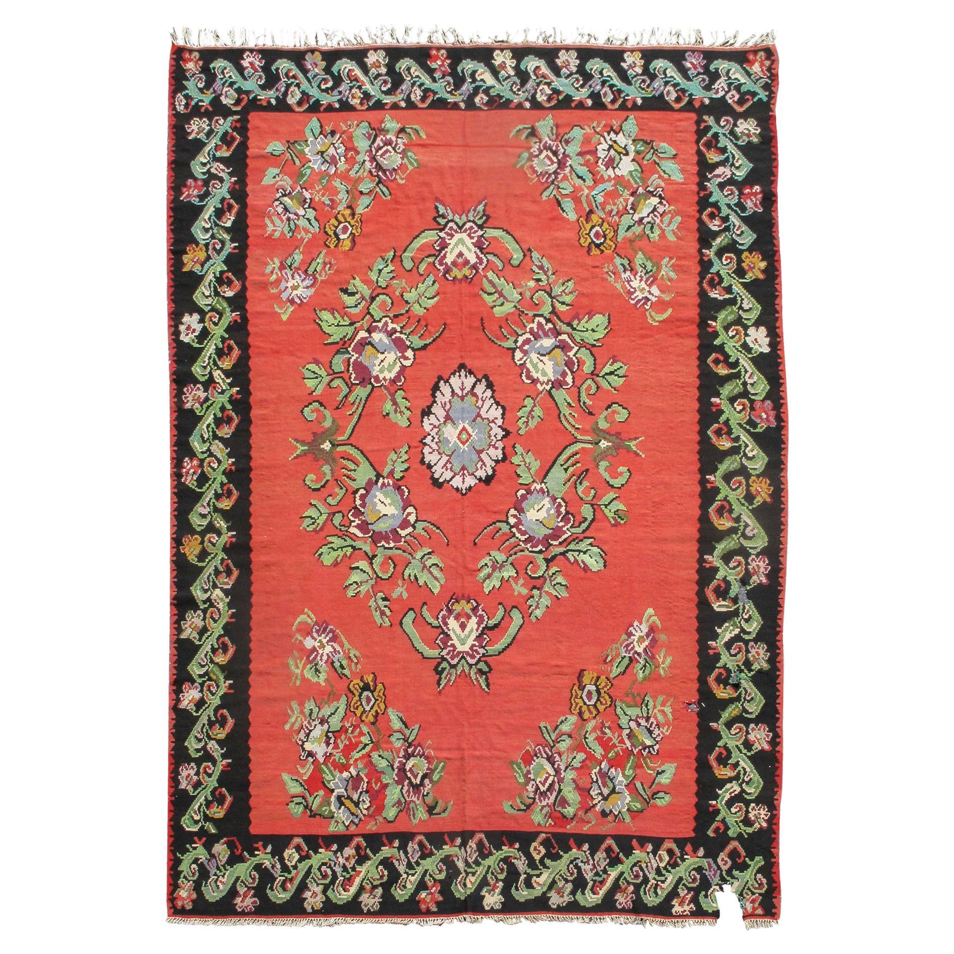 Bessarabian Kilim, Early 20th Century