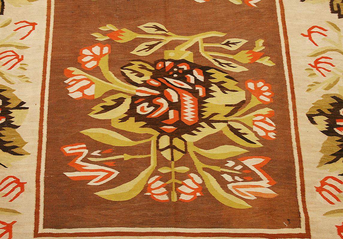 Ukrainien Kilim Bessarabian Soft Color en vente