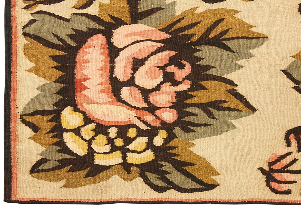 Paletta morbida Bessarabian Kilim In condizioni buone in vendita a Ferrara, IT